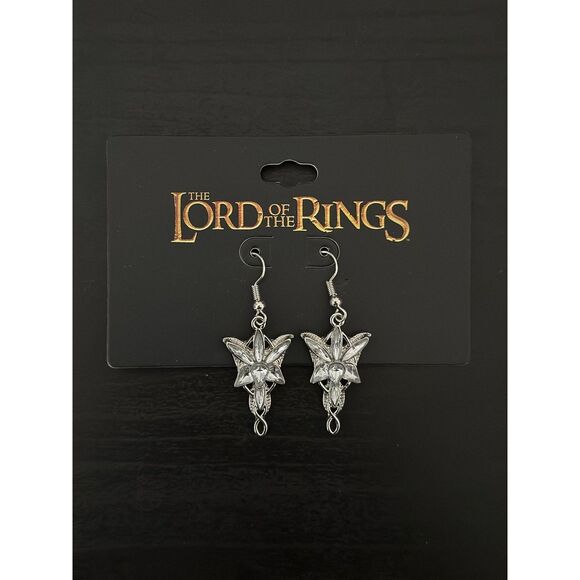 The Lord Of The Rings Arwen Evenstar Drop Earrings - Picture 1 of 3